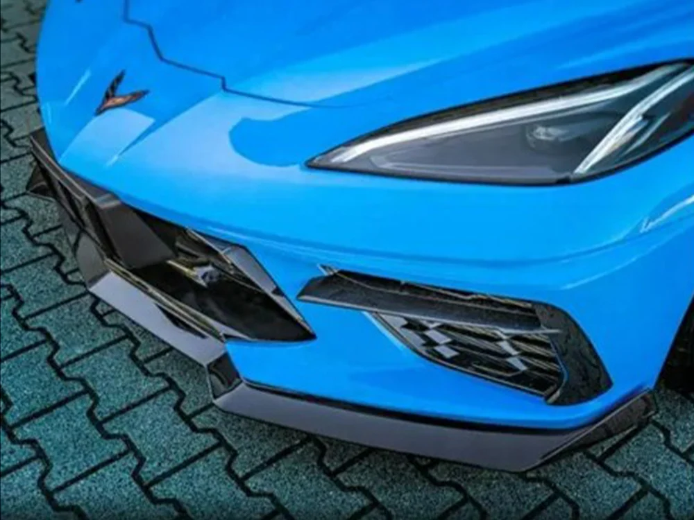 Autohaus wiens corvette c8 basalt frontlippe