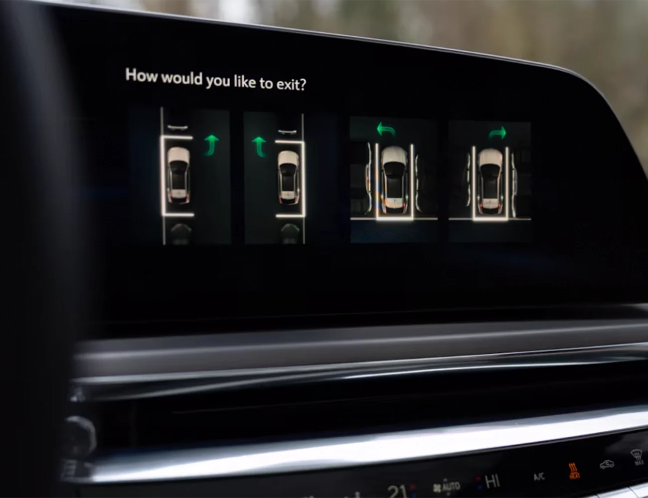 Autohaus wiens muenster cadillac lyriq automatischer parkassistent