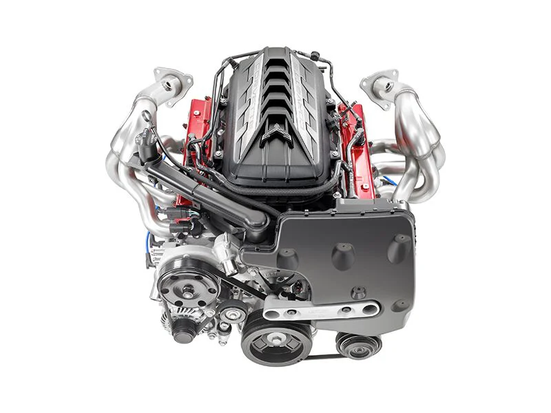 LT2 V8-Motor der Chevrolet
  Corvette C8