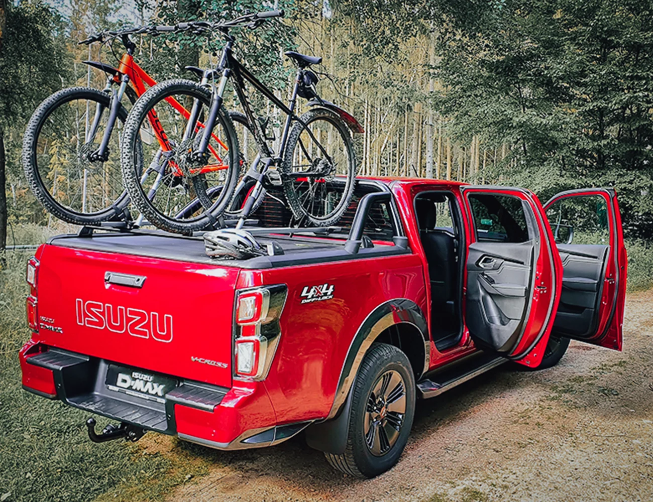Fahrradtraeger pickup isuzu wiens