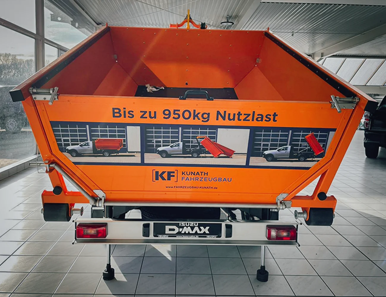 Isuzu dmax abrollkipper wiens