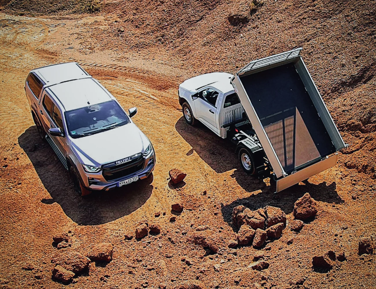 Isuzu dmax kipper autohaus wiens