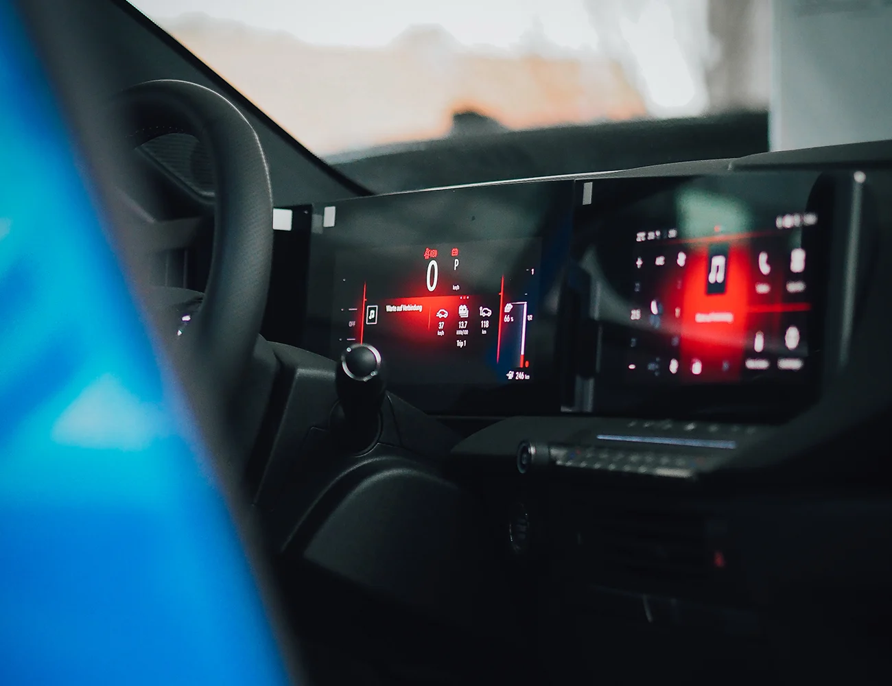 Opel digitales cockpit display