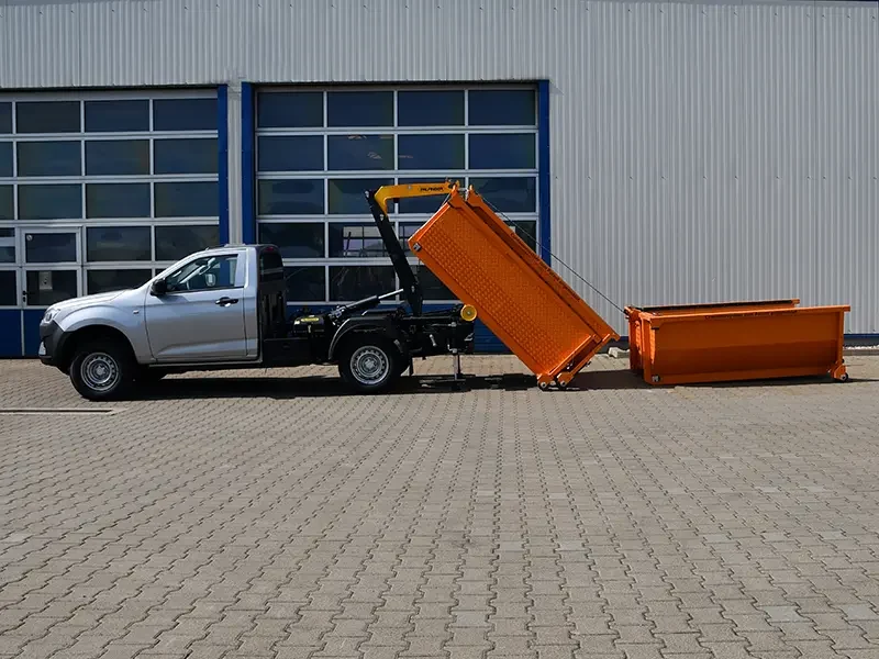 Pickup abrollkipper wiens