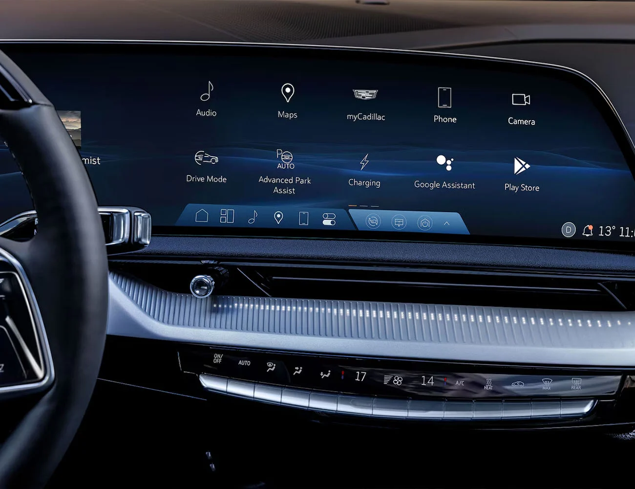 Autohaus wiens cadillac header optiq technologie apps