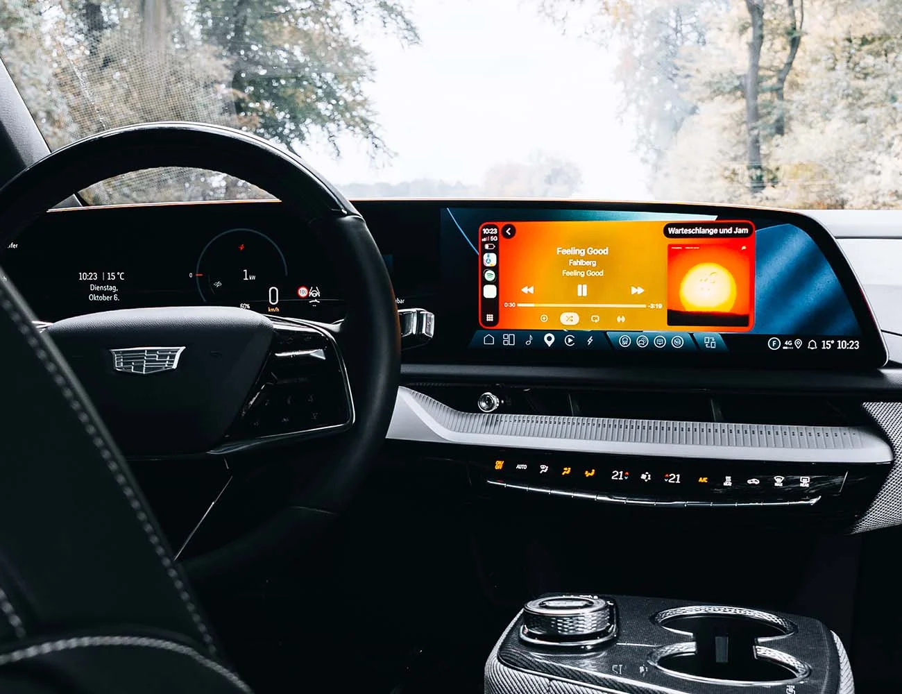 Autohaus wiens cadillac header optiq technologie display